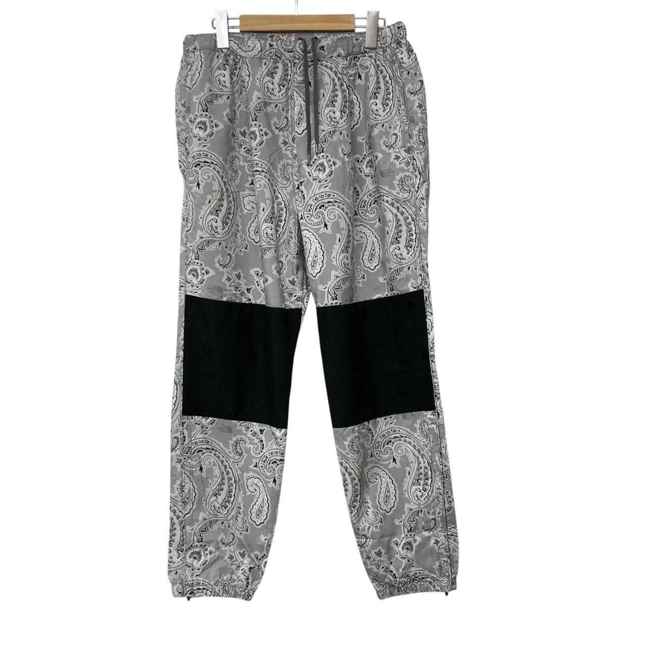未当て嵌める/THE NORTH FACE/北の方人間の顔/パープルレーベル/ペイズリー柄/MOUNTAIN WIND PANTS/NP5902/大きさ34/引き舟付/メンズ/RS1301