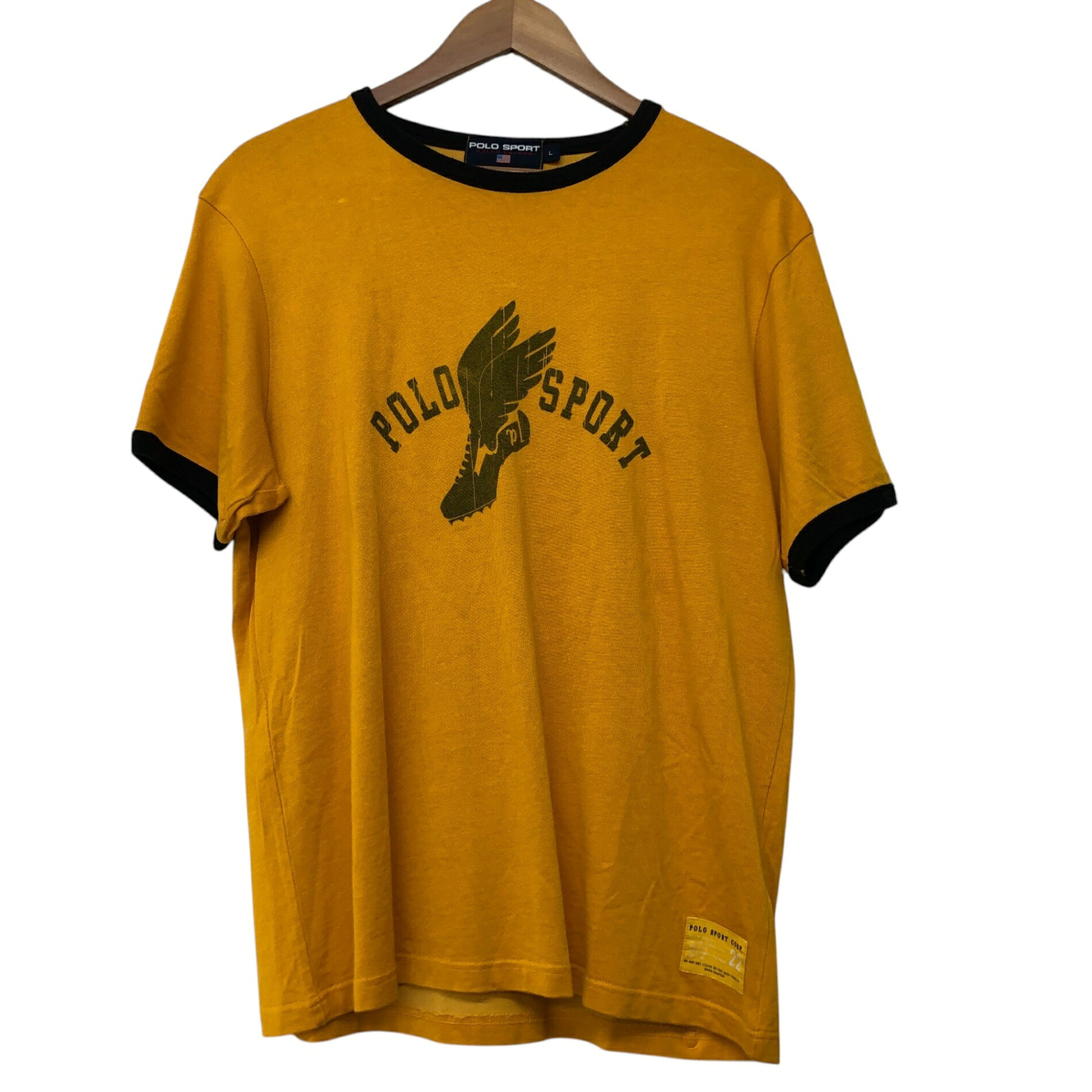 POLO SPORT RALPH LAUREN/ポロスポーツラルフローレン/ウィブフットTシャツ/メンズ/サイズL/RS1377｜リサイクルストア　エコライフ