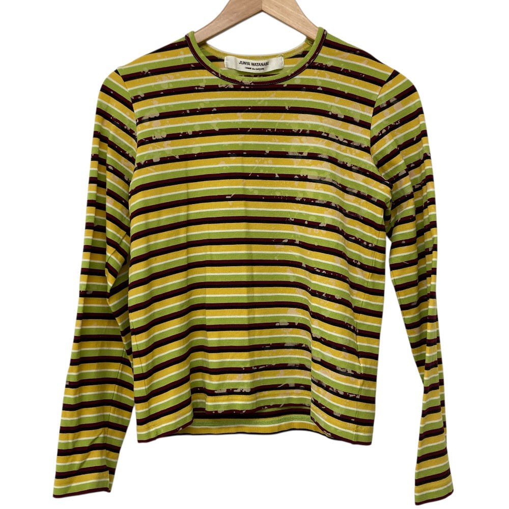 COMME des GARCONS/給仕/ジュンヤワタナベ/間借り人/ロンT/産業/AD2001/レディース/RS1536