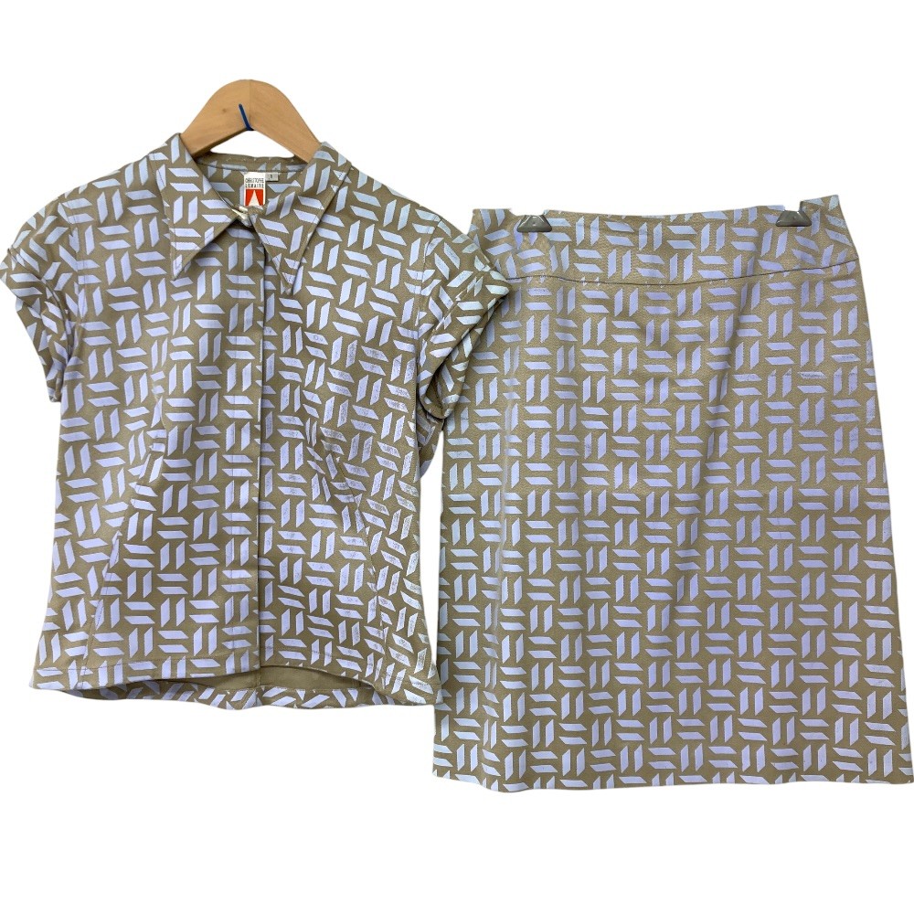 CHRISTOPHE LEMAIRE/ルメール/すべり出し下げ札/フランス共和国製/90S/セットアップ/レディース/大いさ1/0/RS1542