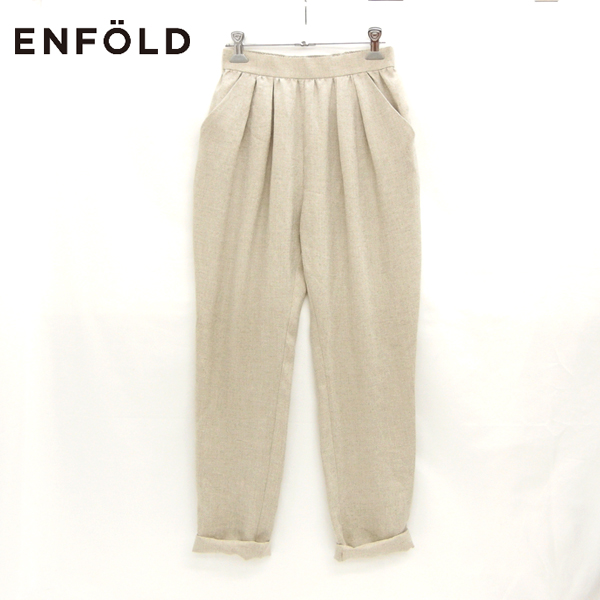 ENFOLD 23SS ELASTIC HAREM PANTS イージーパンツ