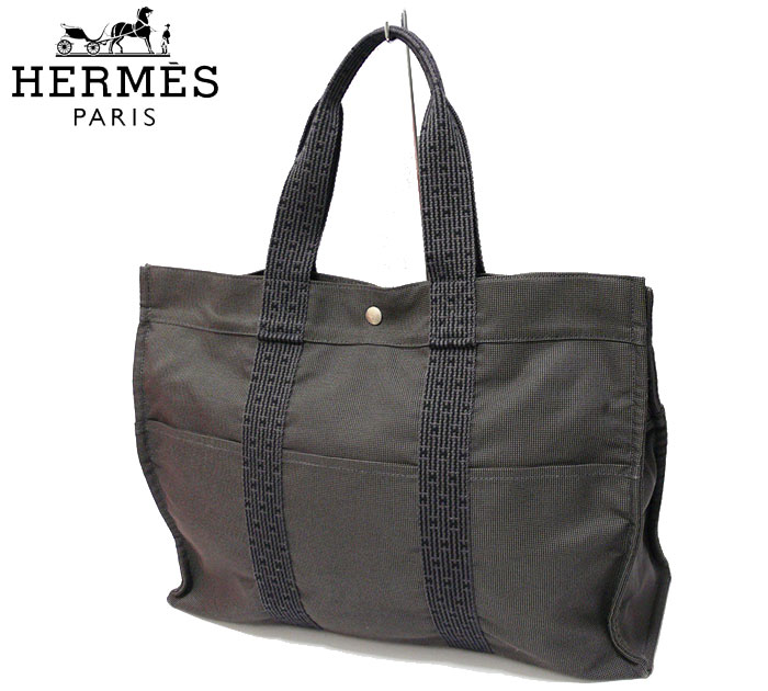 【楽天市場】【HERMES】エルメス エールライン トートバッグGM ハンドバッグ ショルダーバッグ ブラック 黒 かばん 鞄 カバン
