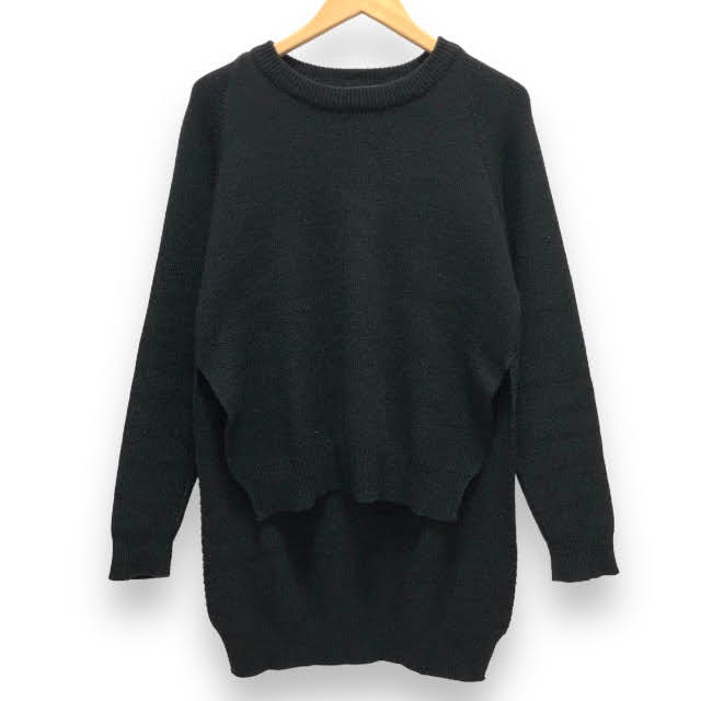 COMME des GARÇONS リーフ柄セーター Sサイズ　バイアス COMME des GARÇONS リーフ柄セーター Sサイズ バイアス
