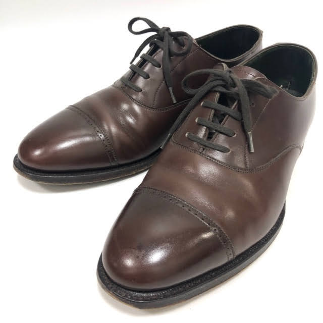 【値下げしました】【CROCKETT&JONES】クロケットアンドジョーンズ 阪急 コラボ ダークブラウン 内羽 X65499 サイズ5E シューズ 紳士靴 メンズ 革靴 レザー 良品 RC4081 【中古】|リサイクルストア エコライフ