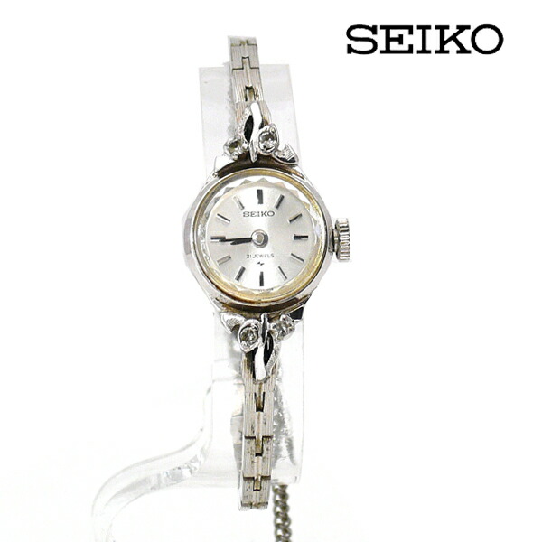 楽天市場 Seiko セイコー レディース 腕時計 21石 ステンレス 自動巻 アンティーク 動作品 中古 リサイクルストア エコライフ