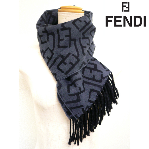 FENDI - 良品 FENDI ズッカ柄 マフラー ストールの+spbgp44.ru