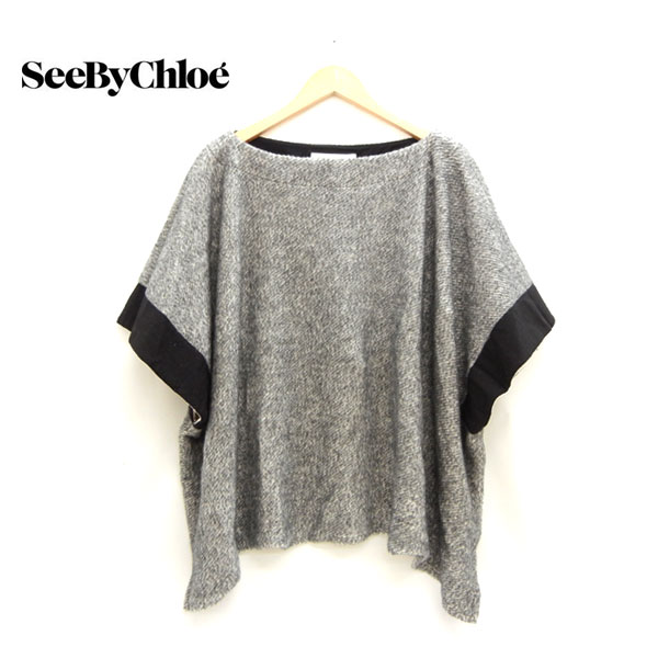 SEE BY CHLOE - 【新品】SEE BY CHLOÉ ギャザー入り シルクジョー