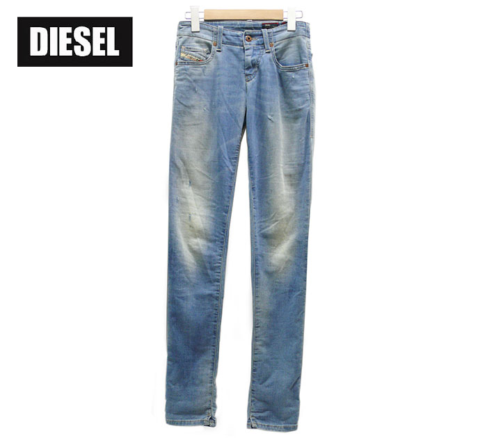 【楽天市場】【DIESEL】ディーゼル デニム＋スウェット パンツ ジョグジーンズ GRUPEE サイズ23 RA4417【中古】：リサイクル