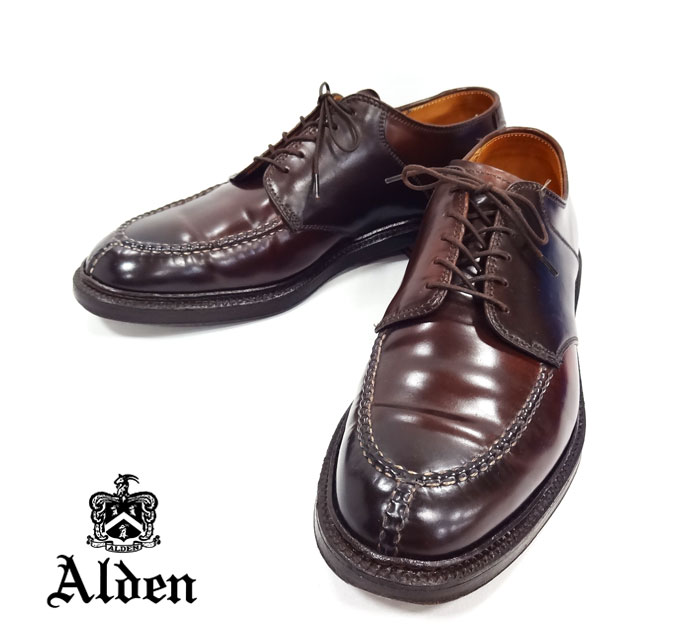楽天市場 Alden オールデン バリーラスト 99289 Uチップ コードバン バーガンディ 7 1 2d Rm0442 中古 リサイクルストア エコライフ