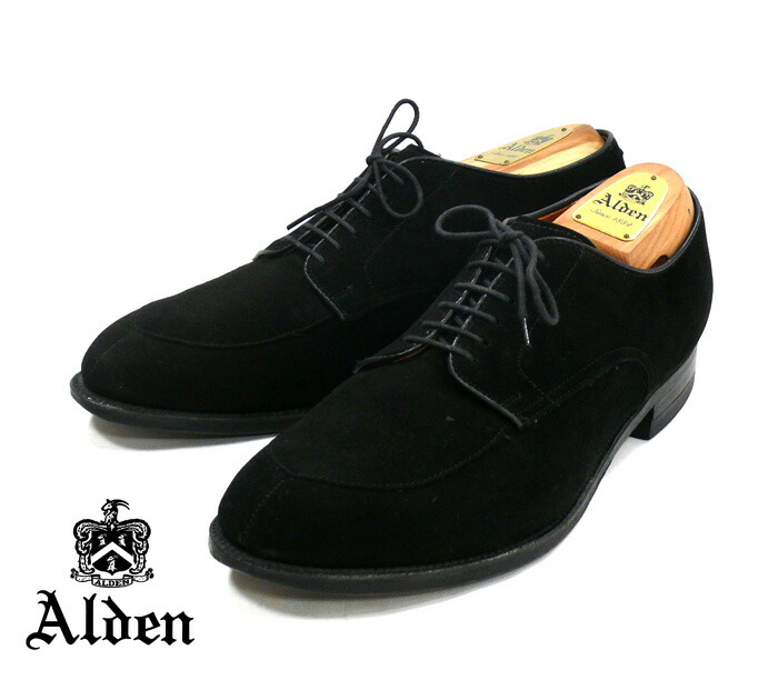 楽天市場 Alden United Arrows オールデン ユナイテッドアローズ別注 スウェード ｖチップ シューズ ブラック サイズ10ｄ Rm0653 中古 リサイクルストア エコライフ