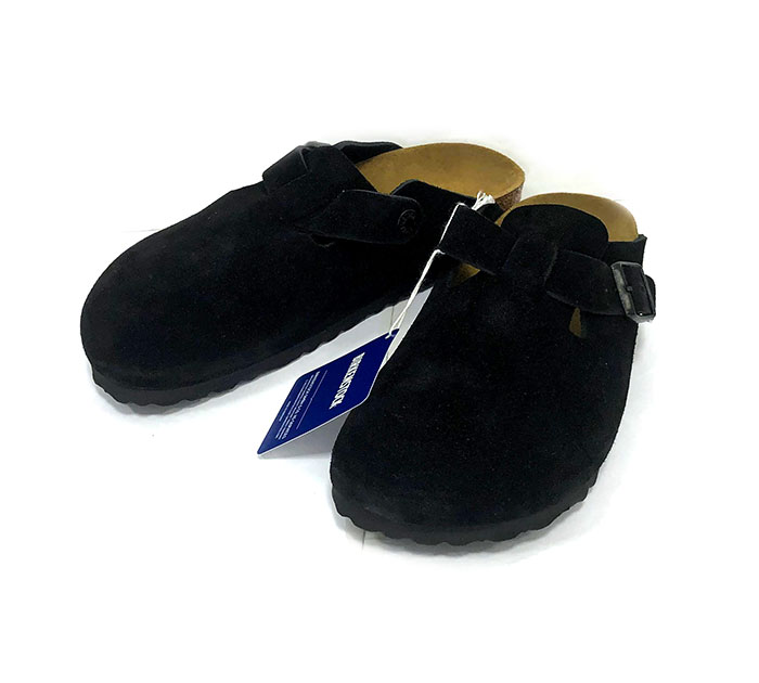 楽天ランキング1位 Birkenstock ビルケンシュトック ボストン サンダル サイズ38 ブラック スウェードレザー タグ付き ドイツ製 レディース シューズ 靴 未使用品 Rh0334 中古 新古品 楽天市場 Peacewithoutborders Pk