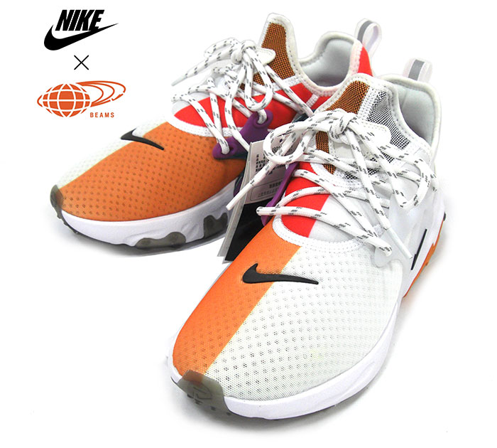 楽天市場 Nike Beams ナイキ ビームス Cj8016 107 スニーカー React Presto リアクトプレスト 達磨 マルチカラー サイズ24 5cm レディース 女性用 19 タグ付き 未使用 Rm2694 中古 新古品 リサイクルストア エコライフ