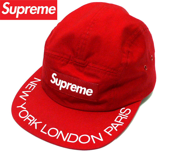 supreme visor print camp cap