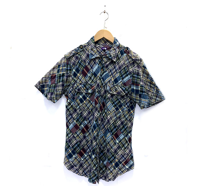 新品　ノースフェイス パープルレーベル 半袖シャツ THE NORTH FACE PURPLE LABEL / ザノースフェイスパープル