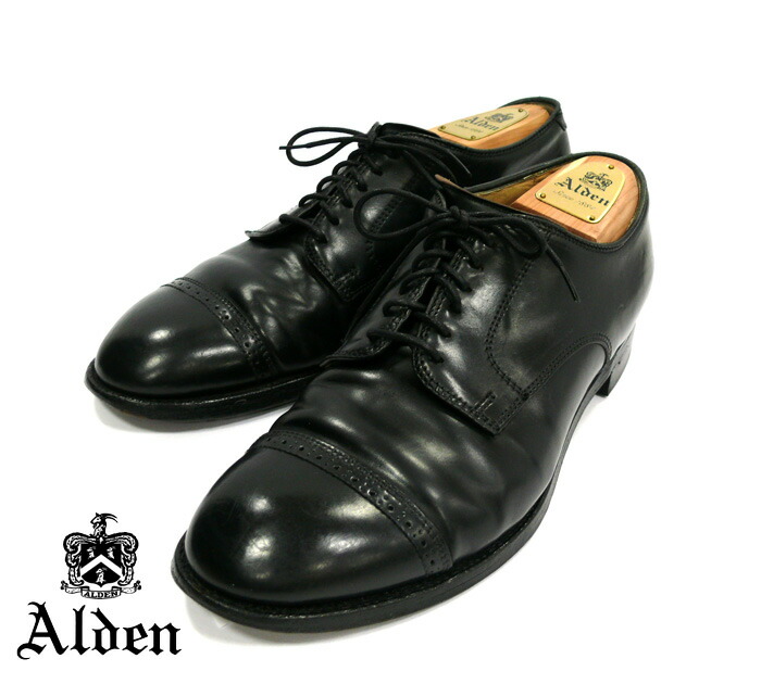 Alden - 希少《ALDEN》コードバン994サドルシューズ 7.5D バー