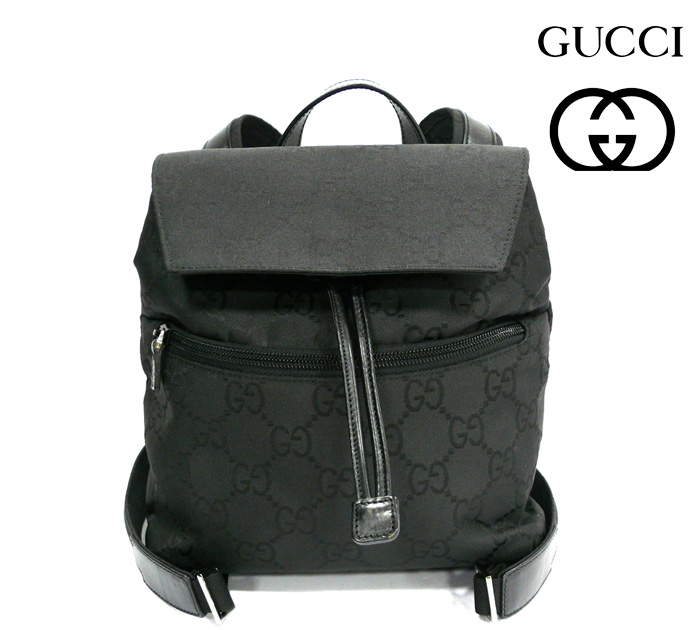 Gucci - 【中古】 Gucci グッチ GGナイロン ポーチ ブルー ナイロン by