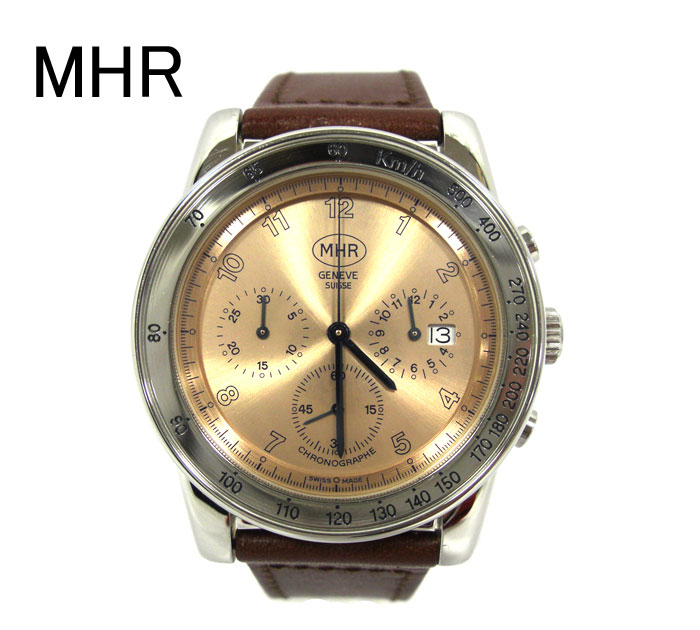 楽天市場 Mhr マハラ エレクトリカル クロノグラフ クォーツ メンズ 腕時計 電池交換済み 男性用 Crp7039rd 希少 スイス製 Rm1172 中古 リサイクルストア エコライフ