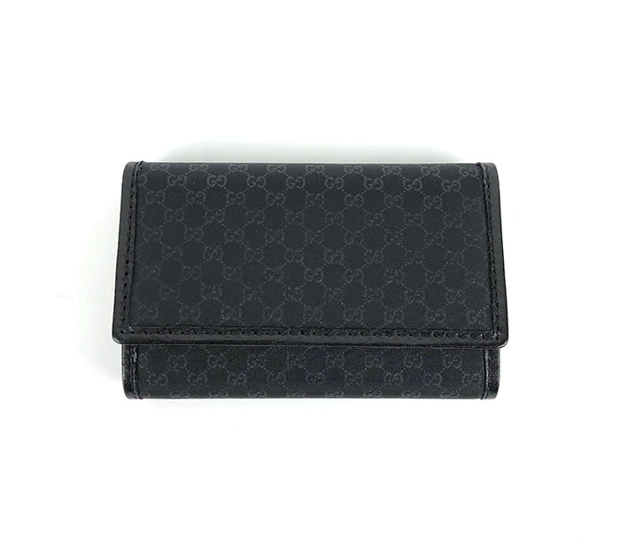 【美品】GUCCI マイクロシマ 6連 キーケース  GG柄 ネイビー 楽天市場】GUCCI グッチ マイクログッチシマ GG柄 6連キーケース