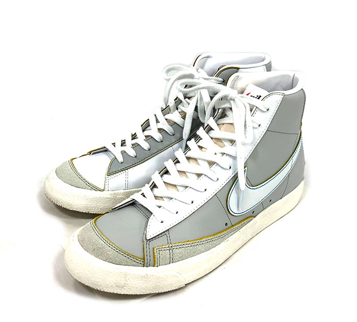 Nike ナイキ W Blazer Mid 77 Dc53 100 号28 0 白色 グレー ハイカット スニーカー モデル メンズ シューズ 靴 Rm3293 中古 カジュアル 人気 モード シューズ 靴 Manitobachiropractors Ca