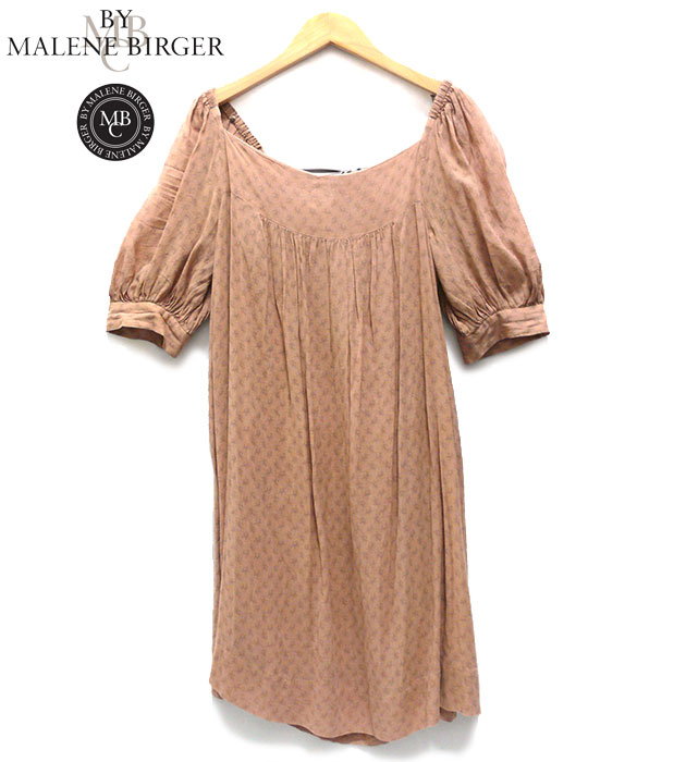 楽天市場 By Malene Birger バイマレーネビルガー ワンピース サイズ34 ブラウン 赤茶 リボン 中古 リサイクルストア エコライフ