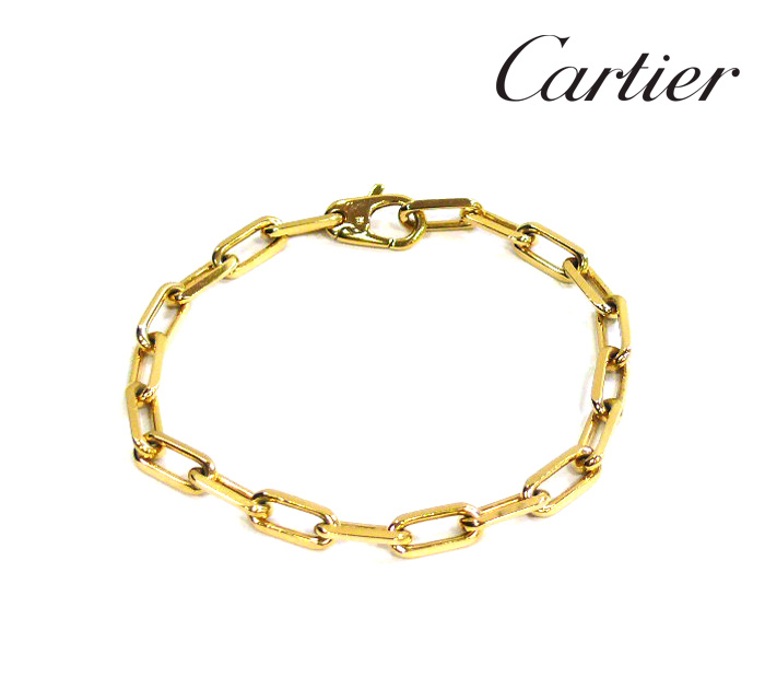 楽天市場 Cartier カルティエ サントス ドゥ カルティエ ブレスレット K18 750 イエローゴールド Santos De Cartier ジュエリー アクセサリー Rm0851 中古 リサイクルストア エコライフ