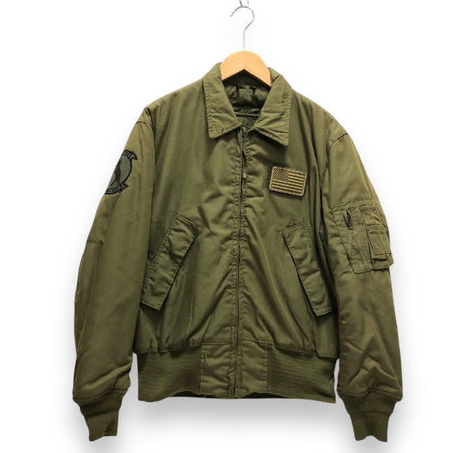 80s vintage ALPHA cvc タンカース ミリタリージャケット短丈 52d64cbef29f959388d9ef0b9e2961