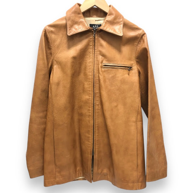 フランス製 A.P.C. アーペーセー モールスキン フード ジャケット フランス製 A.P.C. ジップパーカー モールスキン - メルカリ