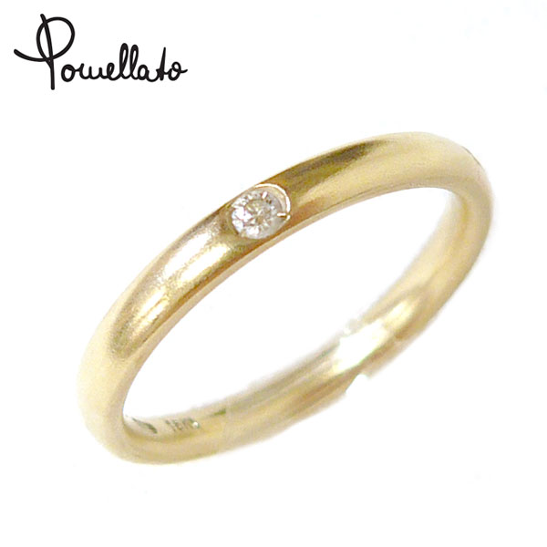【楽天市場】【Pomellato】ポメラート LUCCIOLE ルッチョレ 1Pダイヤモンド リング 指輪 サイズ10.5号 K18 18金