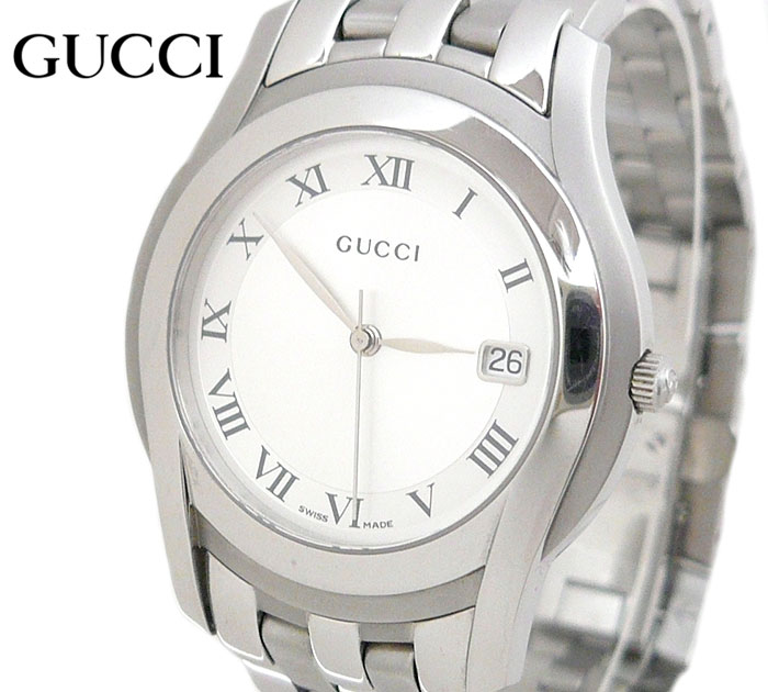 Gucci - セール美品✨GUCCI腕時計アナログ.シルバーゴールド9000L