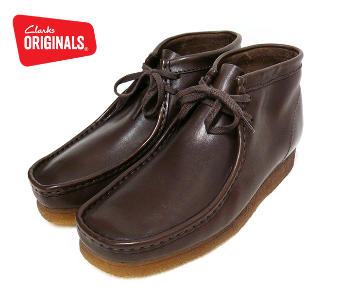 【楽天市場】【Clarks ORIGINALS】クラークス ワラビーブーツ UK9G 約27.0cm ブラウン 茶 メンズ レザー クレープ