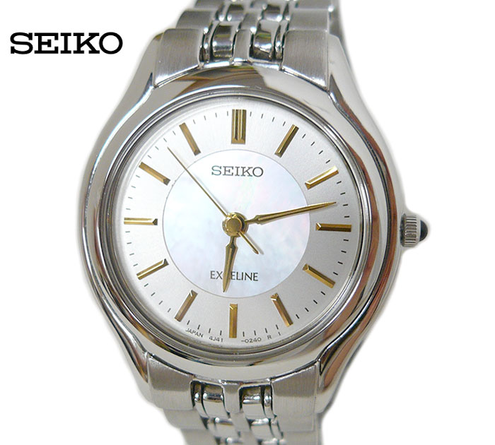 【楽天市場】【SEIKO】セイコー EXCELINE エクセリーヌ SWDL099 4J41-0030 レディースウォッチ 女性用腕時計