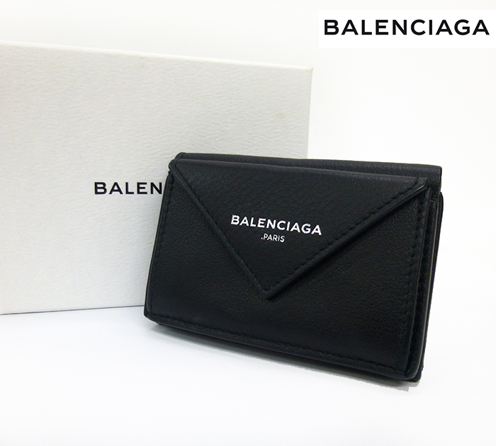 BALENCIAGA/バレンシアガ ペーパー ビルフォード 二つ折り財布