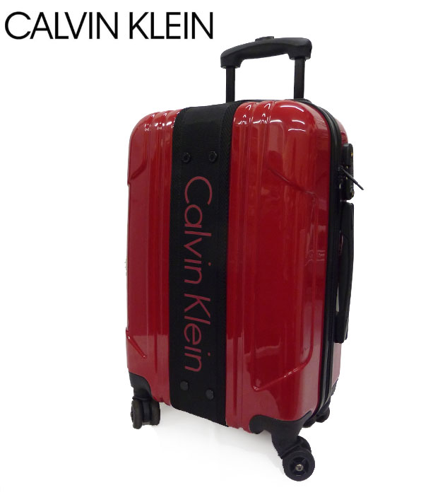 楽天市場 Calvinklein カルバンクライン キャリーケース スーツケース キャリーバッグ Tasダイヤルロック 赤 レッド 中古 Ff1185 リサイクルストア エコライフ