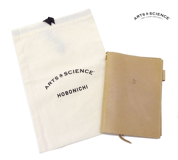 ARTS&SCIENCE - アーツアンドサイエンス ほぼ日手帳 カバー ジッパー