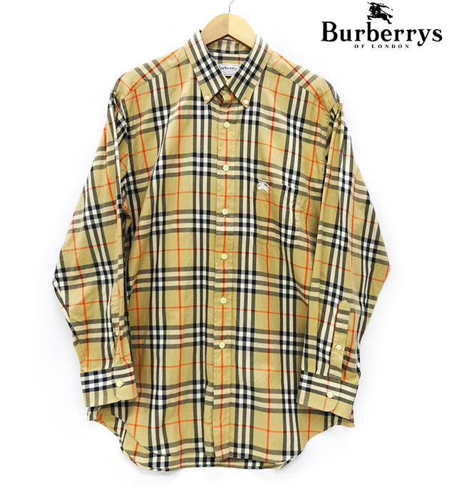 BURBERRY - BURBERRY ノバチェック ボタンダウン シャツ 美品の+