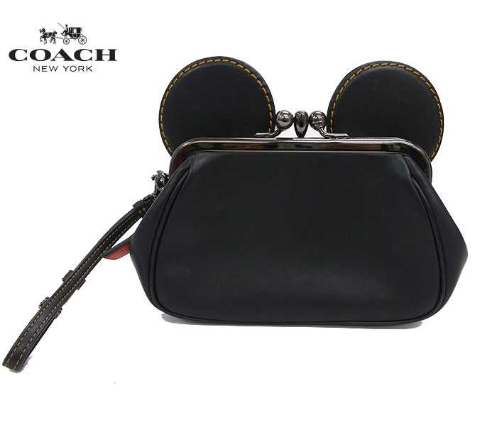 楽天市場 Coach コーチ Coach Disney ディズニーコラボ ミッキー キスロック 2wayバッグ ハンドバッグ ショルダーバッグ グラブタンレザー ブラウン 茶 レディース 中古 質屋かんてい局 盛岡店