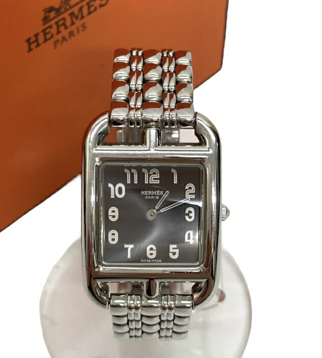 【希少レア】HERMES マルジェラ期 ケープコッド CC1.710 楽天市場】【エルメス】Hermes ケープコッド 腕時計 マルジェラ