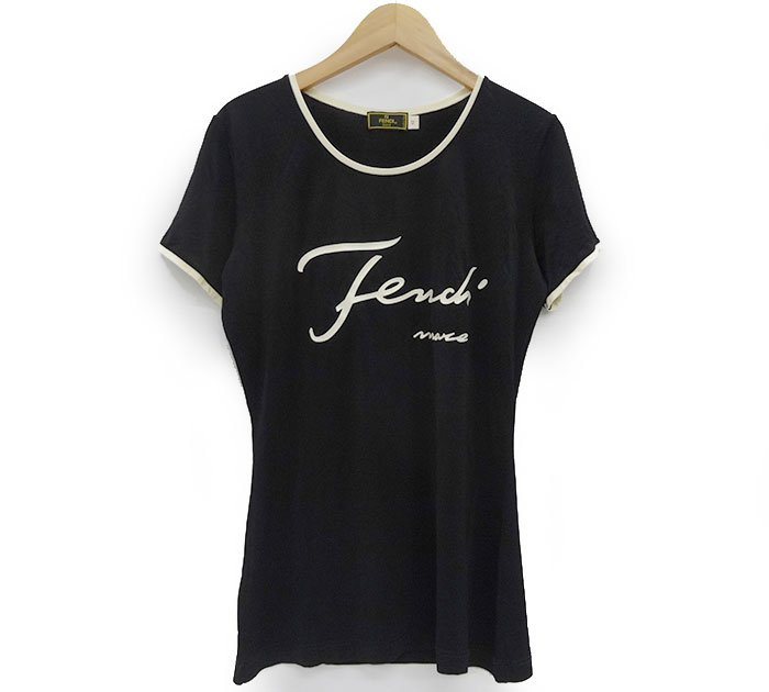美品 フェンディ FENDI Tシャツ チェッカー 総柄 ストレッチ イタリア FENDI - フェンディ FENDI Tシャツの通販 by KOMEHYO ONLINE