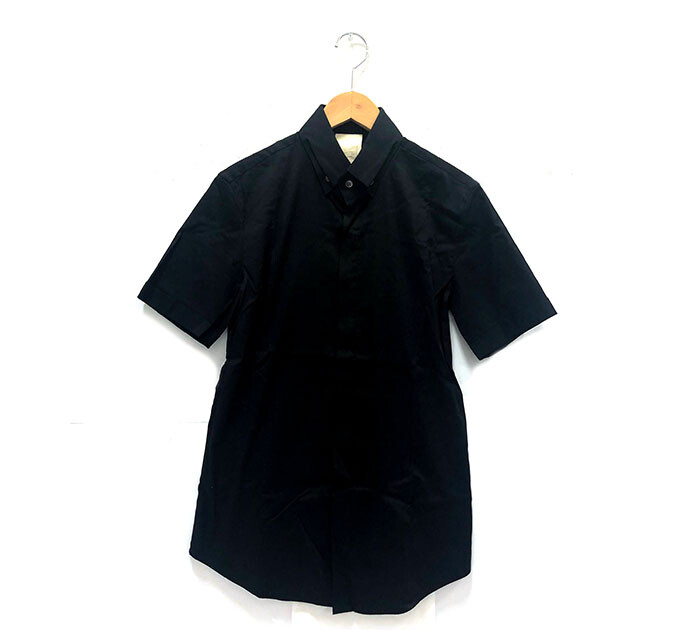 【楽天市場】WOOYOUNGMI ウーヨンミ ストレッチショートスリーブシャツ ブラック サイズ46 HSWY-NM1-1042：リサイクル