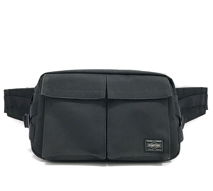 Porter ポーター Waist Bag ウエストバッグ ナイロンキャンバス ブラック 廃盤 中古 Andapt Com