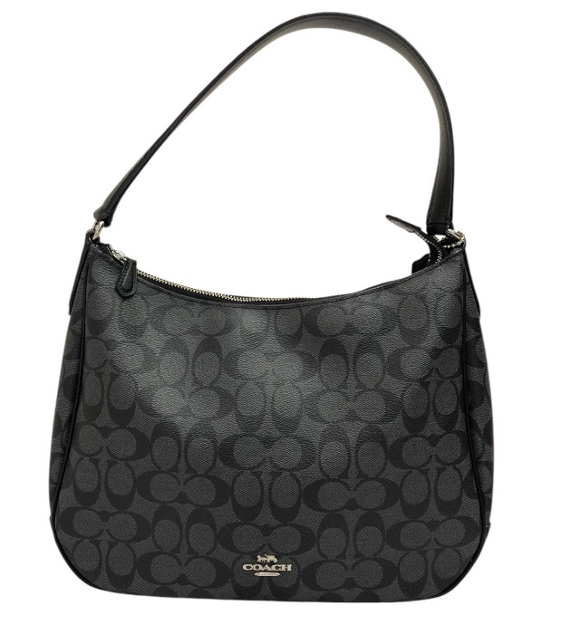 極美品　COACH シグネチャーロゴバックル　金金具　黒レザー 極美品 COACH シグネチャーロゴバックル 金金具 黒レザー COACH