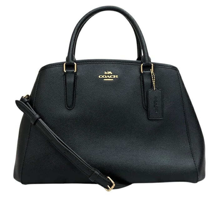 【美品】COACH コーチ スムース レザー トートバッグ　ブラック　ショルダー 楽天市場】【バッグ】COACH コーチ ペブル レザー キャリー