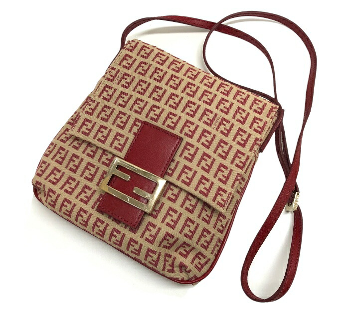 楽天市場】【バッグ】FENDI フェンディ ズッキーノ柄 ショルダー