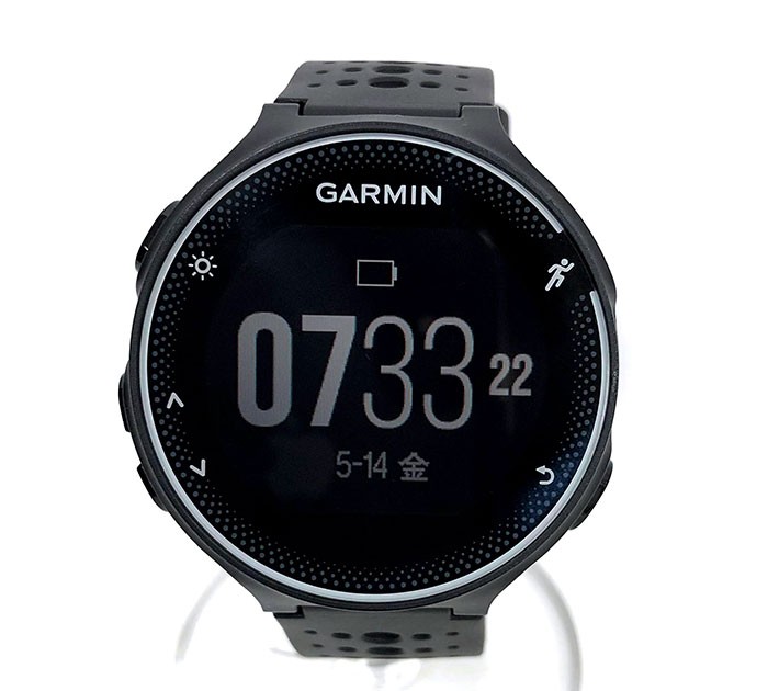 Garmin ガーミン Foreathlete フォアアスリート Gps ランニングウォッチ 心拍計 230j 充電式 中古 Umu Ac Ug
