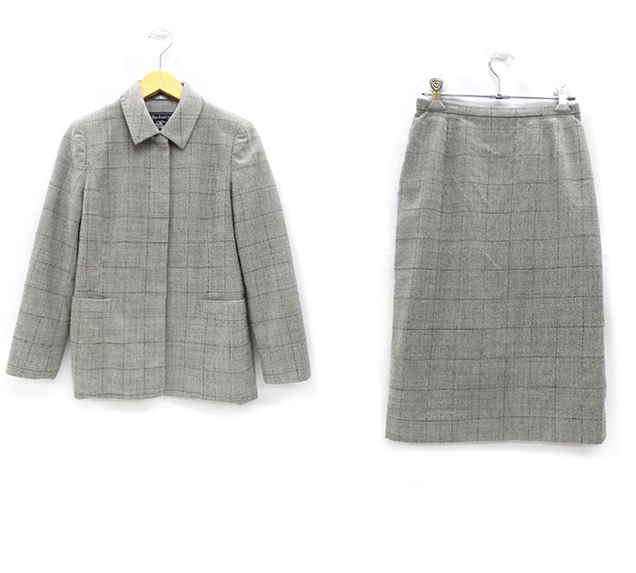楽天市場】BURBERRY バーバリー セットアップ スーツ グリーン系