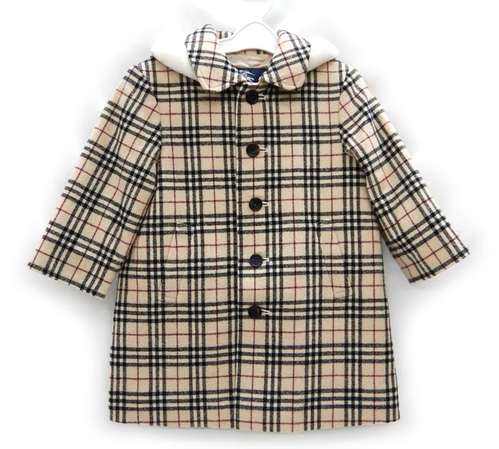 【美品】バーバリー BURBERRY 3y 98cm 楽天市場】古着 BURBERRY バーバリー ジップ コート 3Y/98cm
