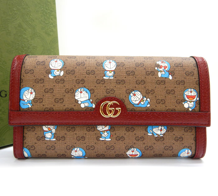 美品　グッチ　財布　シェリー 楽天市場】【財布】GUCCI グッチ GGキャンバス シェリーライン 2