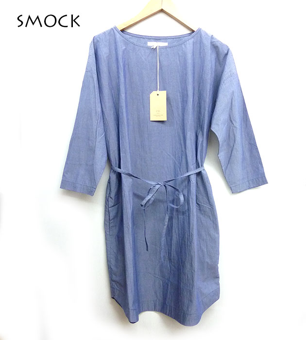 ワンピース Made 人気 Fa0341 シャンブレー8分袖 人気ファッション ワンピース16ssモデル レディース 未使用 中古 Fa0342レディースファッション ワンピース16ssモデル トレンド 定番 Smock In スモックオーバー サイズ1 Made 未使用 タグ付き 女性用 Usa