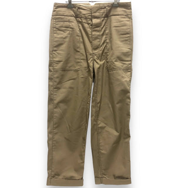 【値下げしました】【MARNI】マルニ PUMU0038A0 S49734 2019 19SS Workwear gabardine Pants ストレートパンツ イタリア製 サイズ46 メンズ 男性用 ボトムス RA7396【中古】