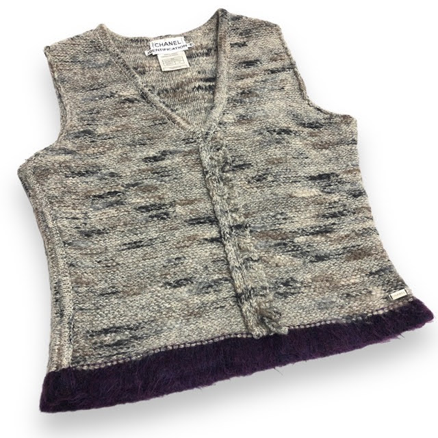 楽天市場】【中古】 CHANEL シャネル カシミア100％ ニット ベスト